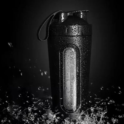 Gourde Isotherme Graduée 700 ml  Noir – Capacité 700 ml précision millilitre 