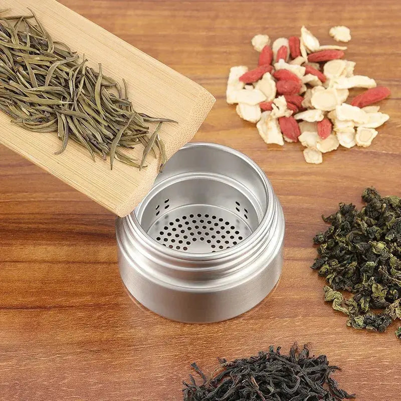 
Gourde Isotherme Thermos Théière avec infuseur séparateur de thé