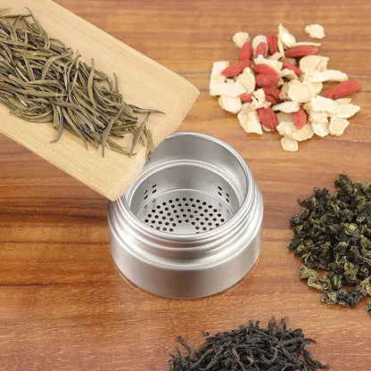 
Gourde Isotherme Thermos Théière avec infuseur séparateur de thé