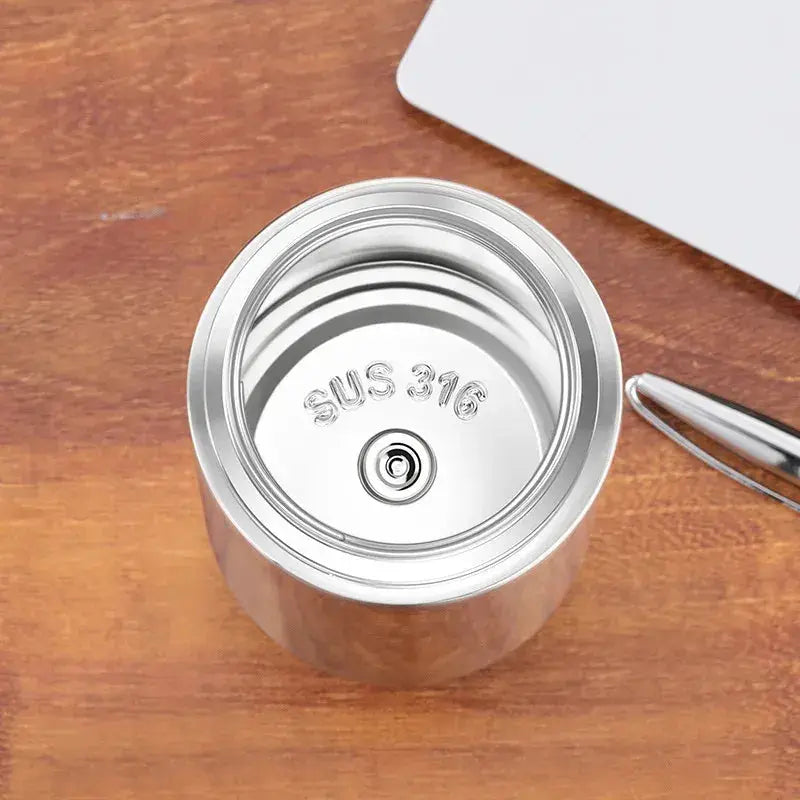 Gourde Isotherme Thermos Théière noire avec filtre à thé