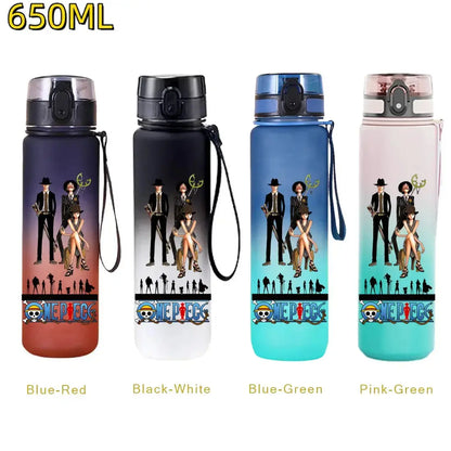 Gourde Manga One Piece 650ML, bouteille Luffy pour accompagner le sport et les loisirs