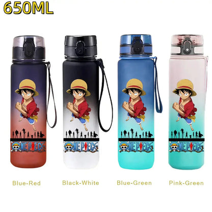 Gourde Manga One Piece 650 ml Luffy, idée cadeau pour fan de One Piece
