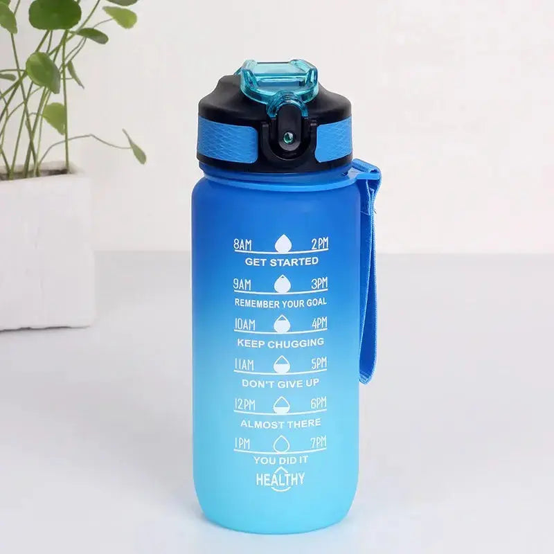 La Gourde Motivation Enfant 600ml, gourde réutilisable enfant, 600 ml, sans substances nocives, ergonomique, idéale pour le bureau et l'école | La Gourde®