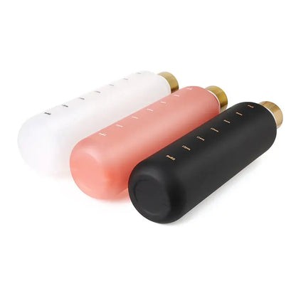 
Gourde Motivation Horaire 1L (Rose), gourde graduée heure 1L, bouteille eau motivation, fitness, yoga, réutilisable | La Gourde®
