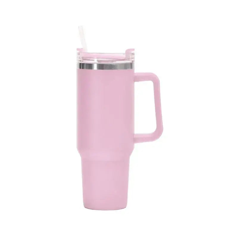 Gourde Mug Thermos Cup 40 oz gobelet isotherme rose tendance