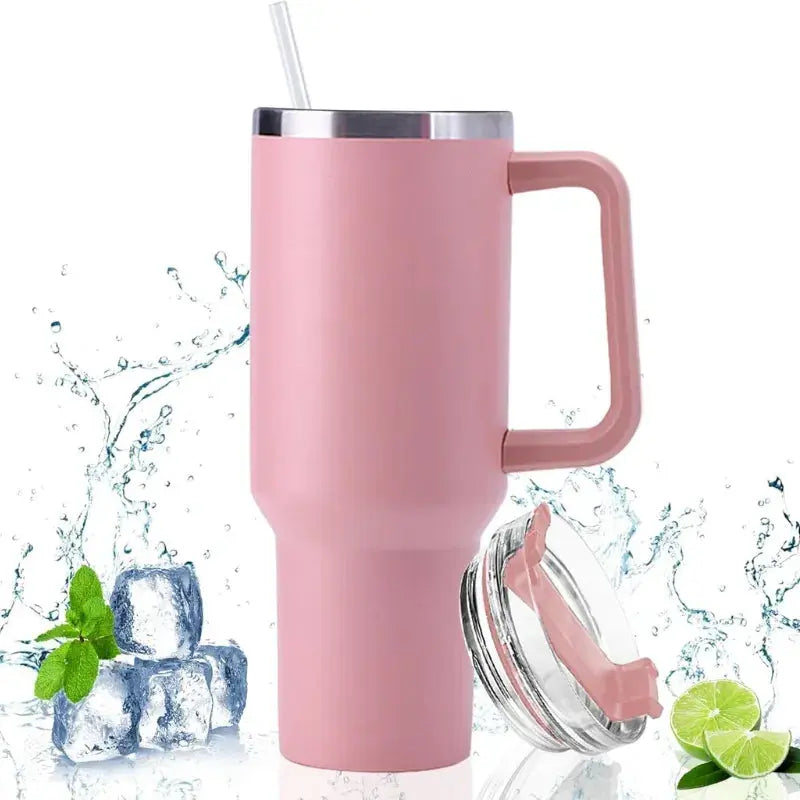 
Gourde Mug Thermos Cup 40 oz design moderne avec poignée