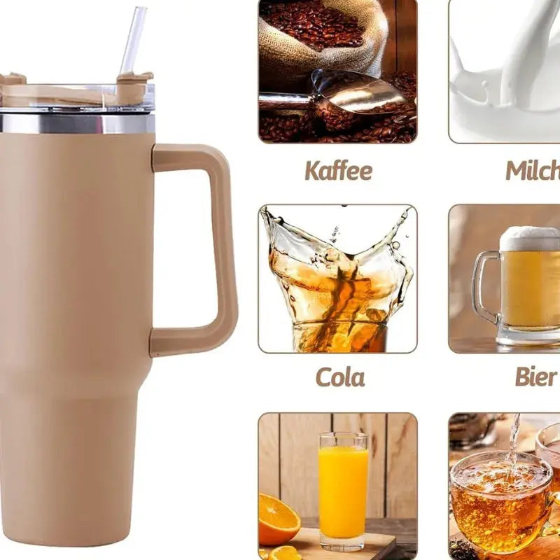 
Gourde Mug Thermos Cup 40 oz mug isotherme avec couvercle