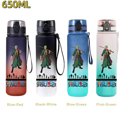 
Gourde One Piece Luffy 650 ml avec couvercle rabattable, bouteille d’eau manga