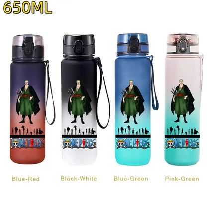 Gourde One Piece Luffy 650 ml, bouteille d’eau manga pour fans de One Piece
