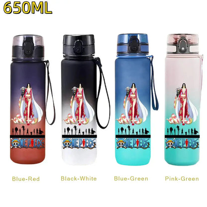 
Gourde One Piece bleu Luffy 650ML, bouteille d’eau pour école et activités extérieures