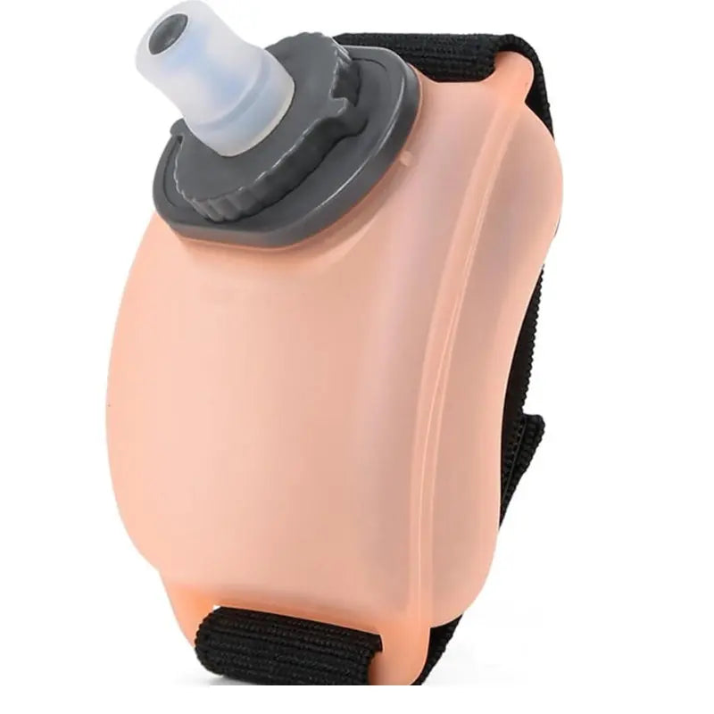 Gourde Sport À Main Running, flasque avec poignée sportive, bouteille silicone réutilisable, gourde compacte, parfaite pour marathon, jogging et randonnée | La Gourde®