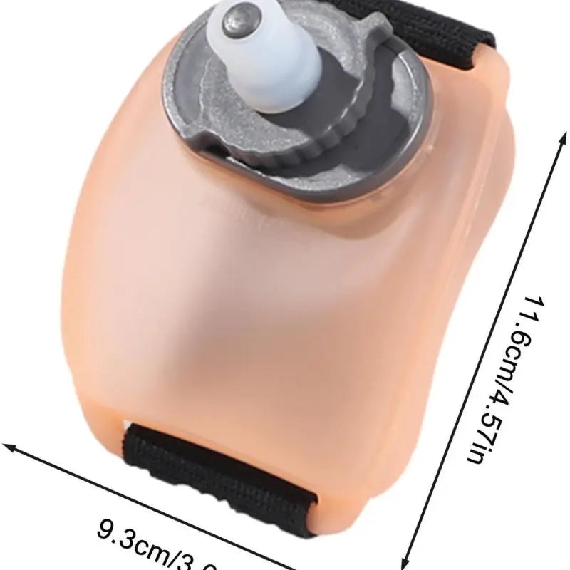 Gourde Sport À Main Running, gourde de course à pied, bouteille portable 200ml, silicone souple, design ergonomique, idéale pour sport quotidien | La Gourde®