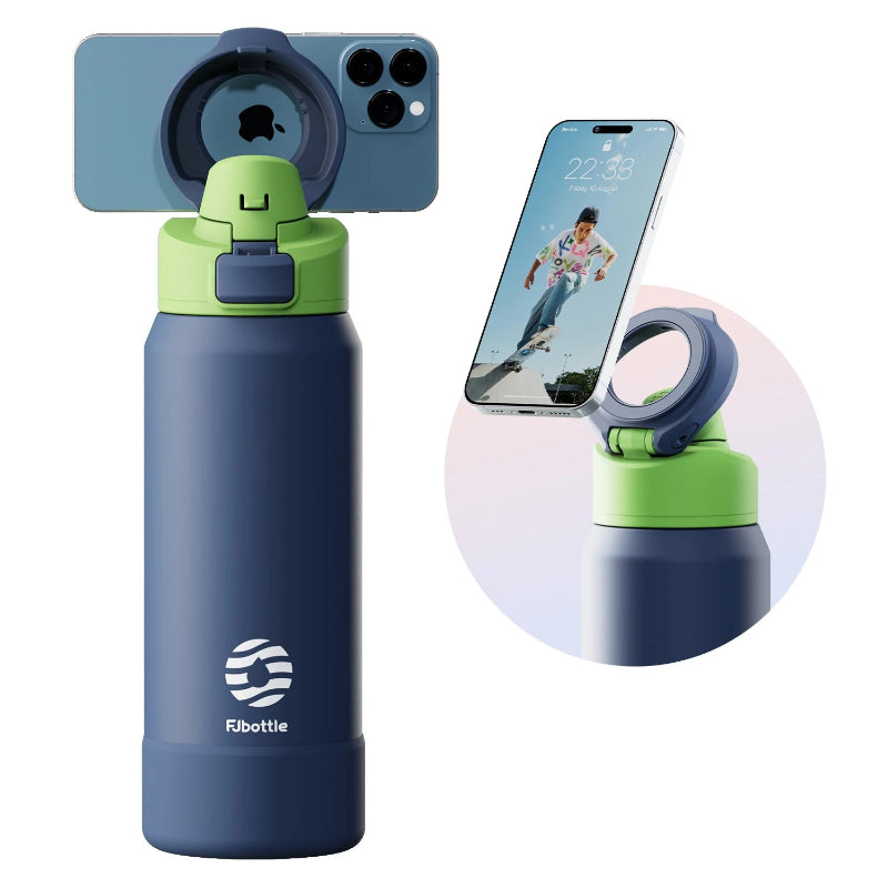 Gourde Sport Magnétique 950 ml (Bleu)