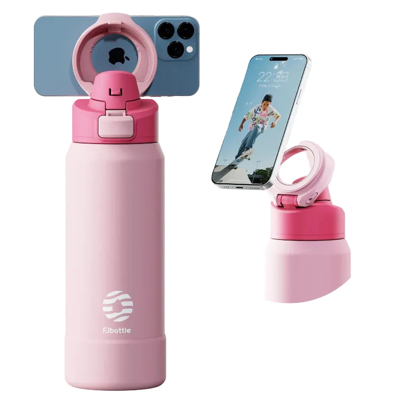 Gourde Sport Magnétique 950 ml (Rose)