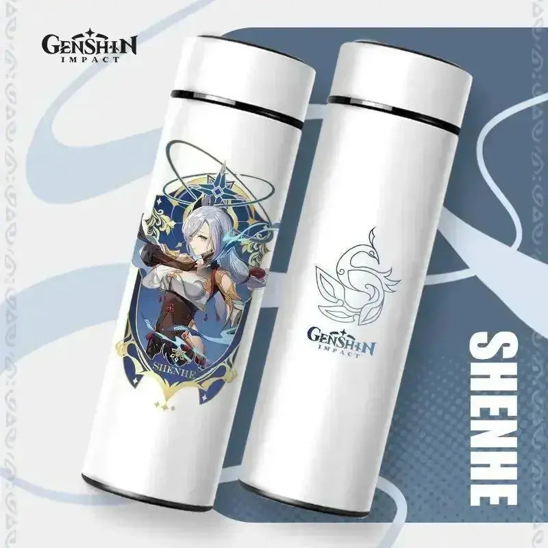 Gourde Thermos Isotherme Connecté Genshin Impact 550 ml, Gourde thermos Genshin Impact 550 ml en inox.
Bouteille isotherme au design manga.