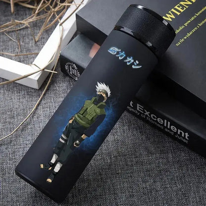Gourde Thermos Naruto, gourde Naruto en inox 304 de qualité alimentaire, bouteille isotherme chaude et froide pour quotidien