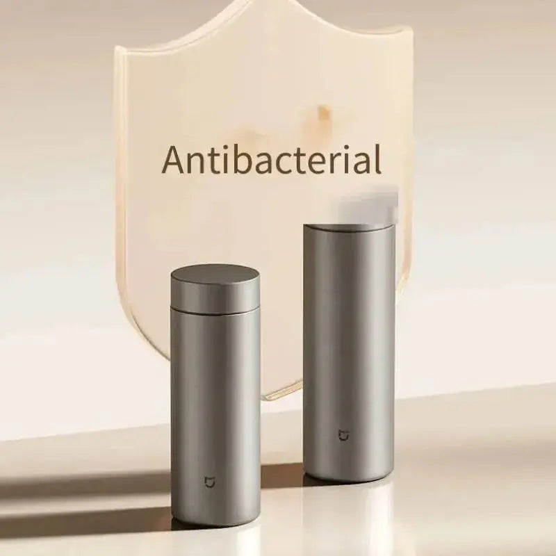 Gourde isotherme en titane pour conserver les boissons au chaud, anti-bactérie
