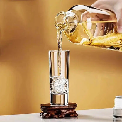 Gourde motivation verre 1L avec repères horaires pour boire régulièrement