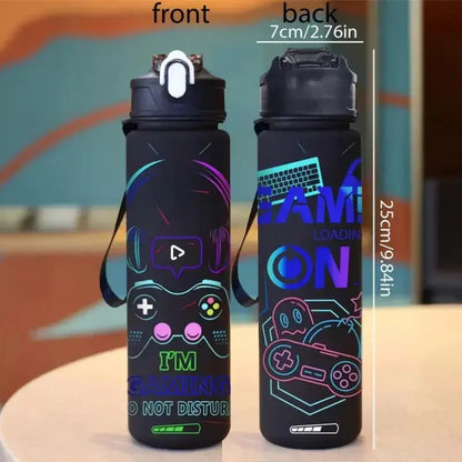 Gourde d'Eau Gaming – gourde grande capacité pour longues sessions de jeu
