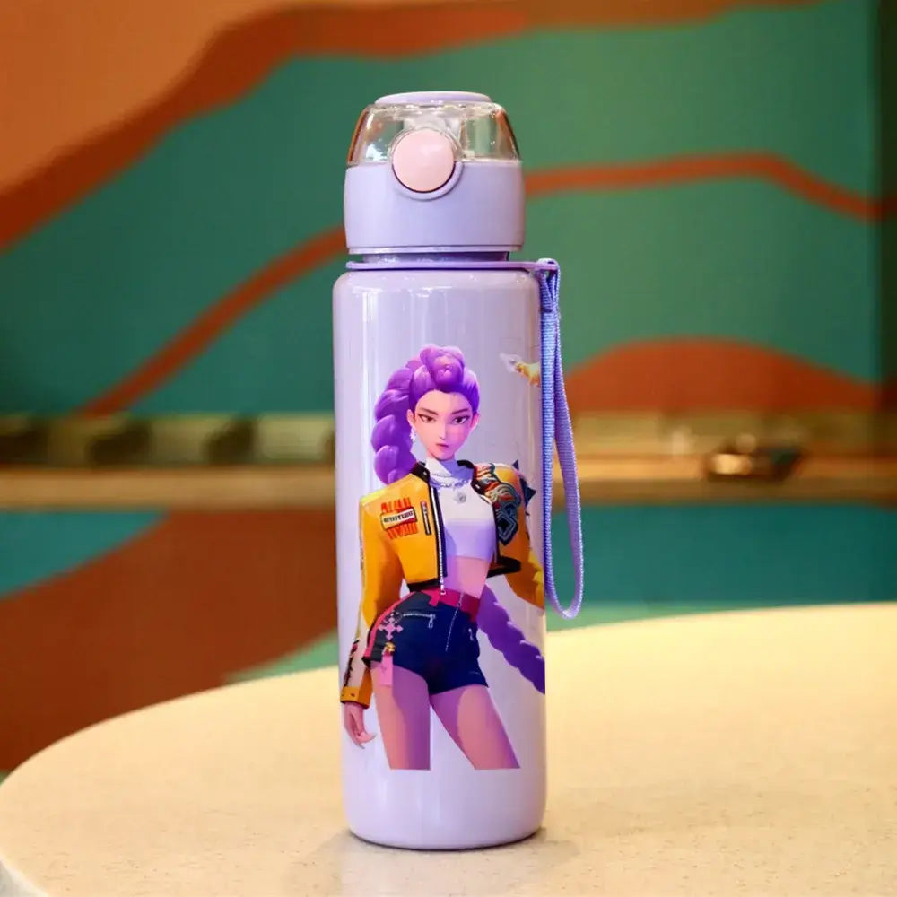 
Gourde d'Eau KPop Demon Hunters 700 ml – bouteille enfant design animé tendance