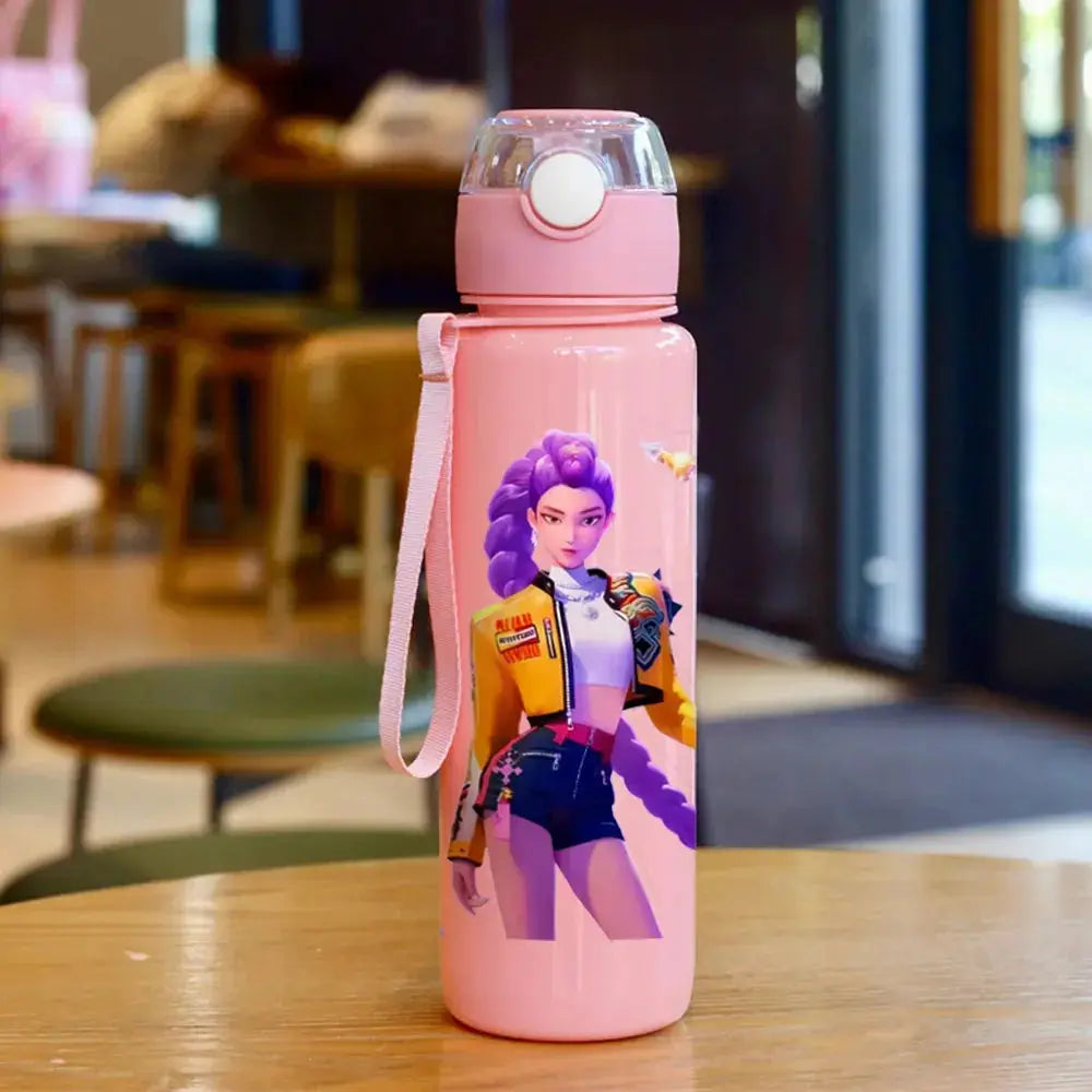 Gourde d'Eau KPop Demon Hunters 700 ml – gourde enfant pour le sport
