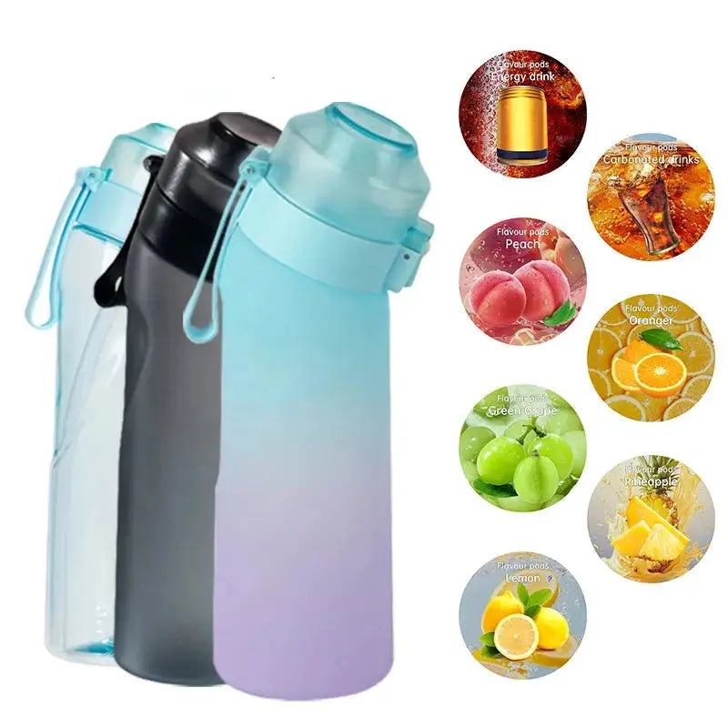 Gourde d'Eau Odeur Fruit 650ML, bouteille avec paille, gourde réutilisable, hydratation quotidienne | La Gourde®