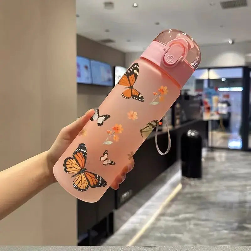 

Gourde d'Eau Papillon 780 ml avec poignée de transport