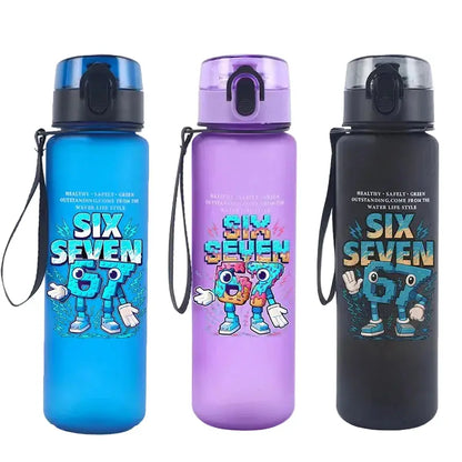 Gourde d'Eau Six Seven – bouteille d'eau enfant au design animé tendance
