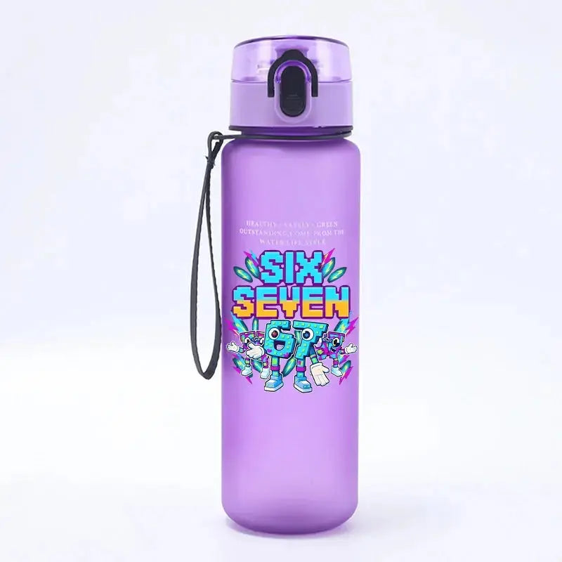Gourde d'Eau Six Seven – bouteille d'eau enfant originale pour école, sport et plein air