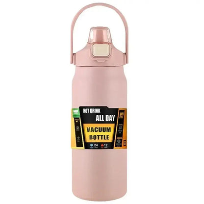 Gourde d'Eau Transportable 1,5 L rose isotherme pour associer une grande capacité à un style élégant et tendance.