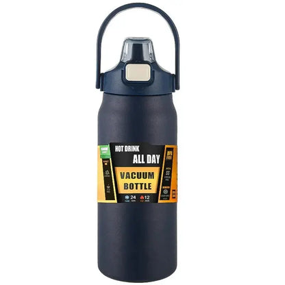 Gourde d'Eau Transportable 1,5 L en acier inoxydable conçue pour accompagner les longues journées de travail et limiter les recharges.