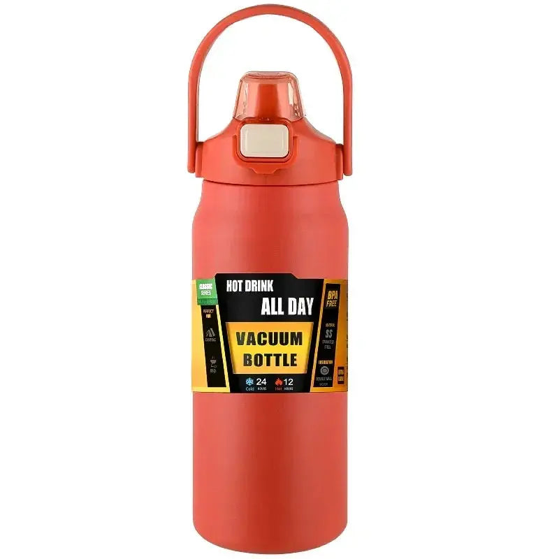 Gourde d'Eau Transportable 1,5 L avec couvercle anti-fuite pour transporter ses boissons plus sereinement au quotidien.