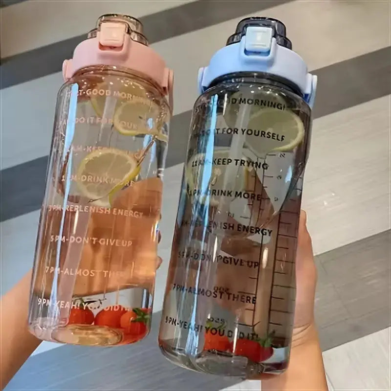 Gourde grande capacité 2L pour hydratation quotidienne
