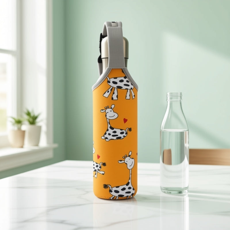 Housse Pour Gourde Orange (Animaux)