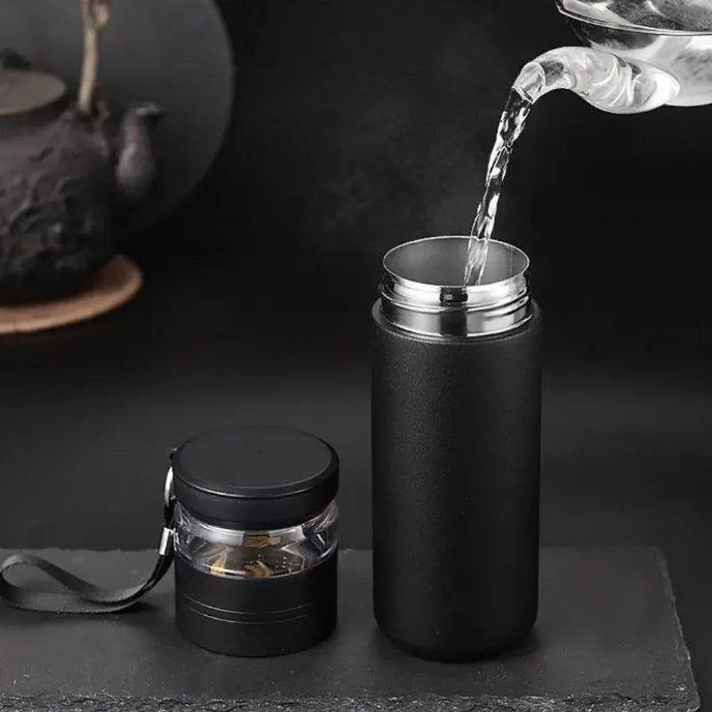 La Gourde - Gourde Isotherme Inox 500ml (Blanc) La Gourde