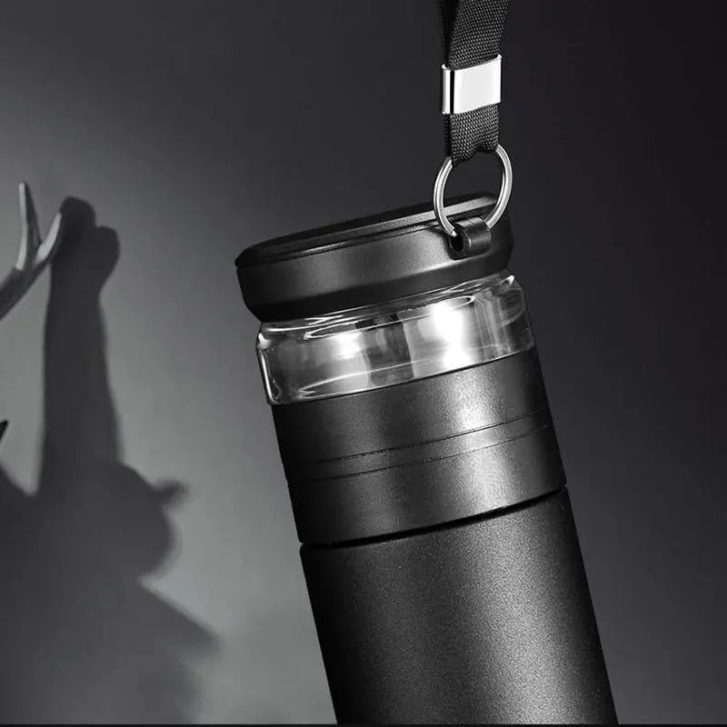 Gourde Isotherme Inox Avec Sangle 