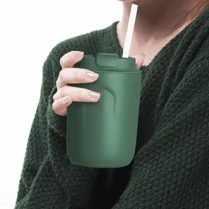 Petit thermos café compact avec double paroi thermique haute performance | La Gourde ®