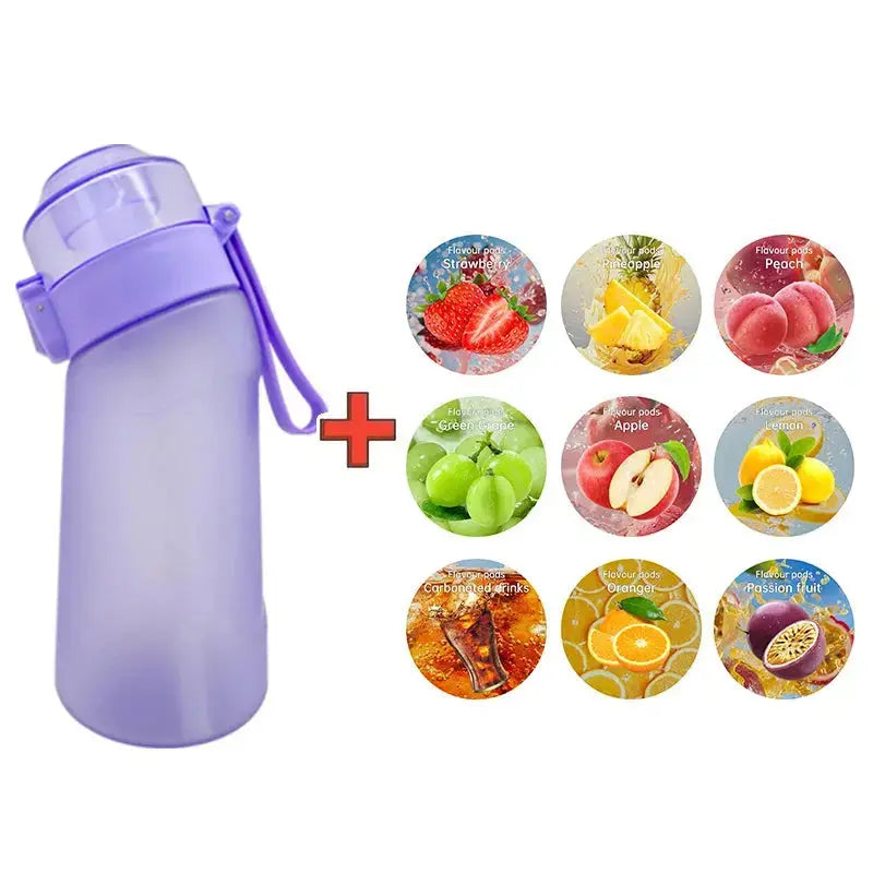Mini Gourde Aromatisée Violet 500ML avec 9 capsules saveur fruits