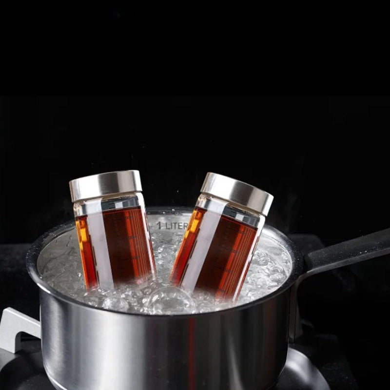 Mini Gourde Verre Graduée 100 ml | Idéale Pour Jus, Smoothies & Shots Détox - La Gourde