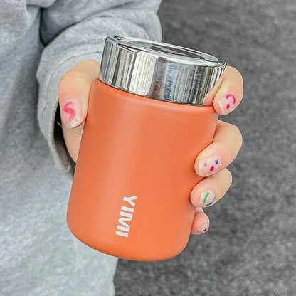 Mug thermos café compact avec double isolation pour bureau et voyage | La Gourde ®