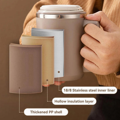 Mug avec Couvercle Transportable