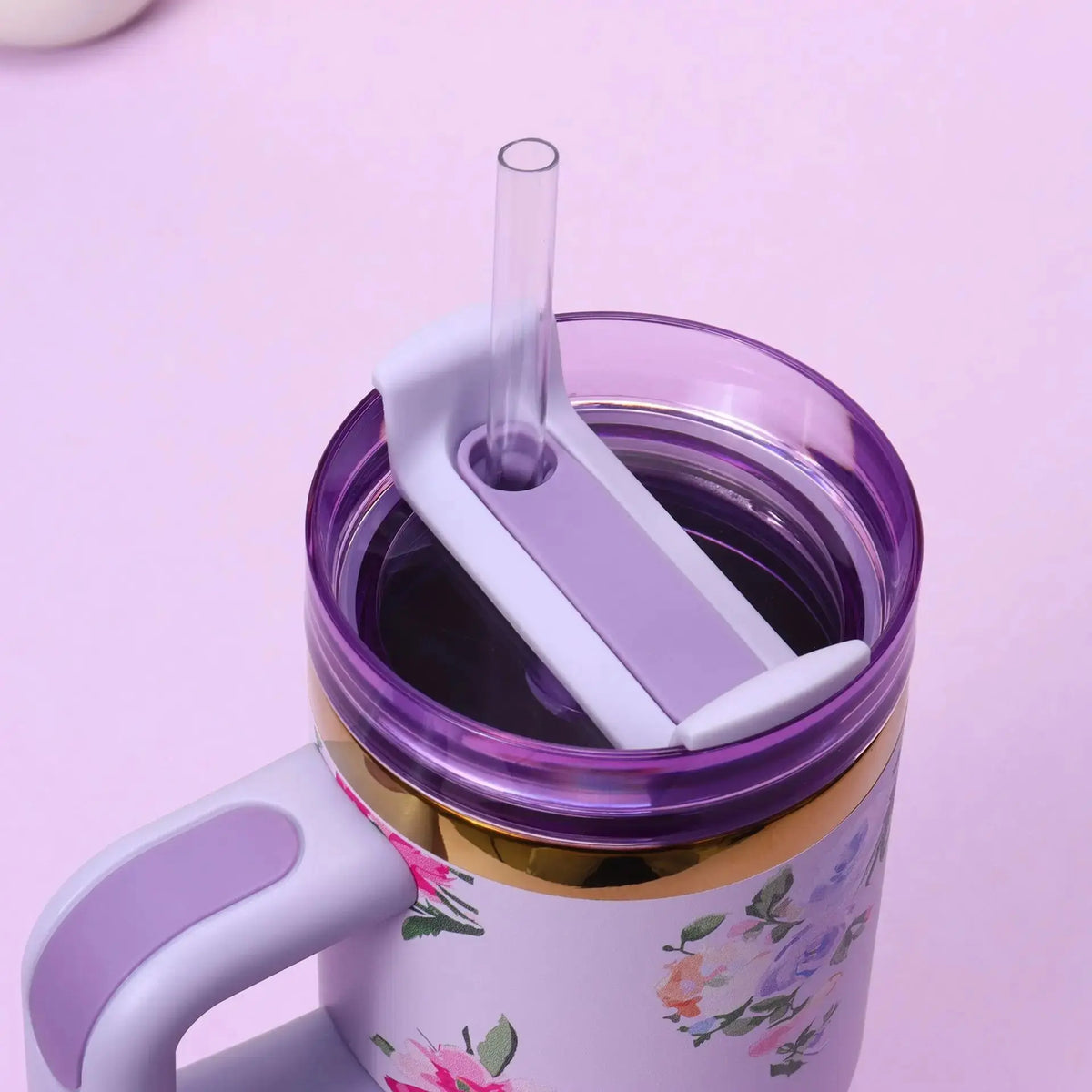 Gourde Thermos Mug Fleurs 14 oz