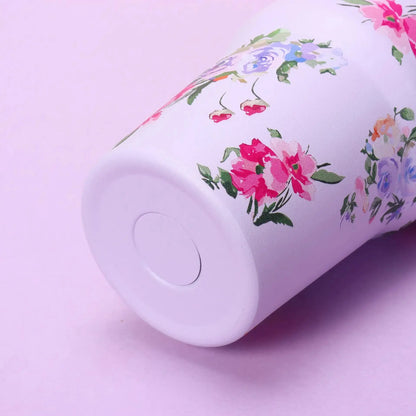 Gourde Thermos Mug Fleurs 14 oz