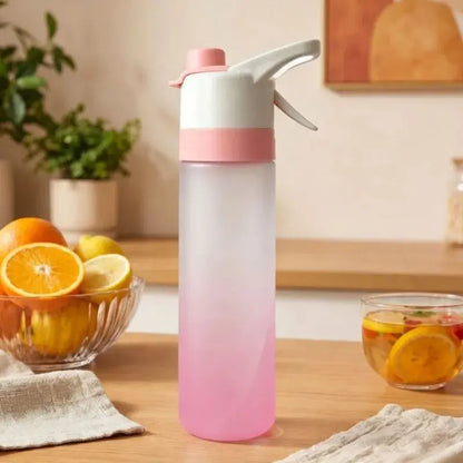 Sun Gourde Eau 750 ml gourde avec vaporisateur rafraîchissant