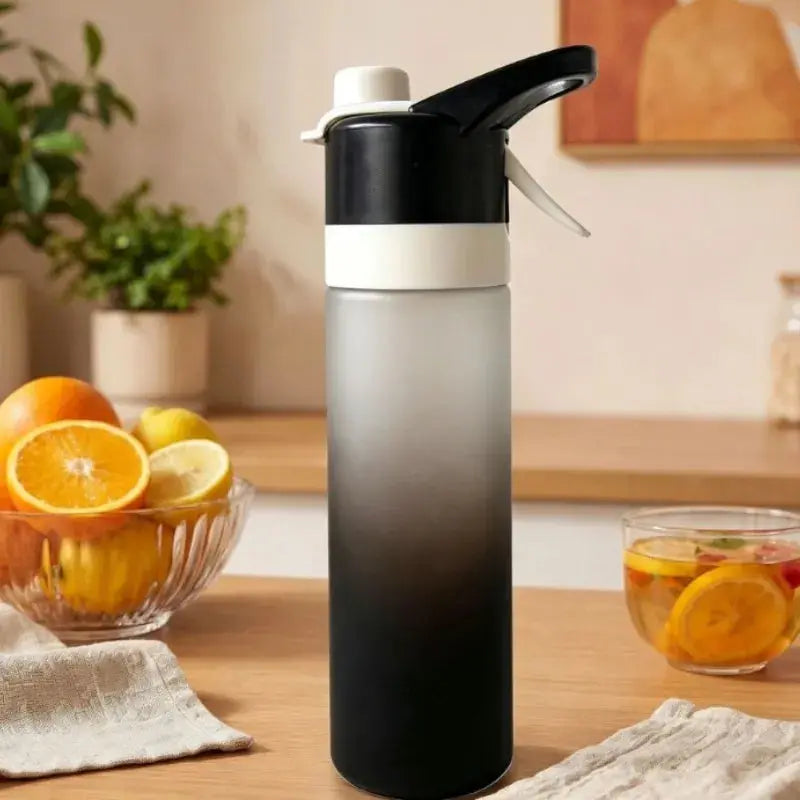 Sun Gourde Eau 750 ml avec spray rafraîchissant pour sport