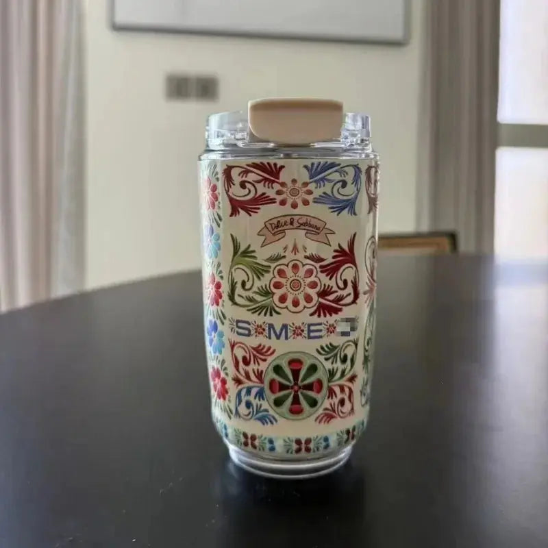 
Tasse À Café Originale design élégant pour expresso motif smeg blanc 