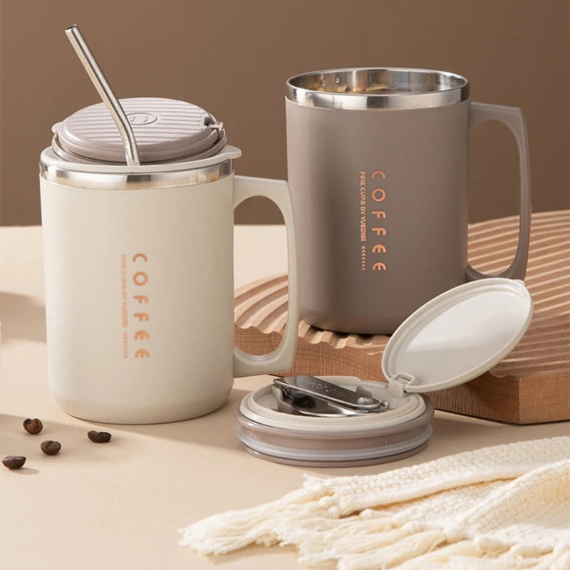 Mug avec Couvercle Transportable