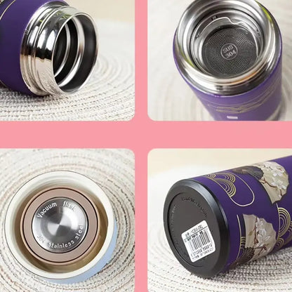 Thermos Chinois Portable en acier inoxydable pour thé – La Gourde ®