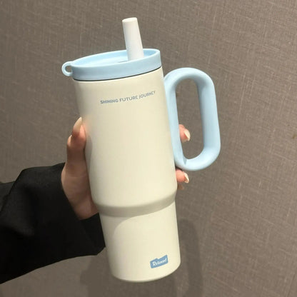 
Tumbler Thermos Avec Paille 720 ml – Mug isotherme nomade